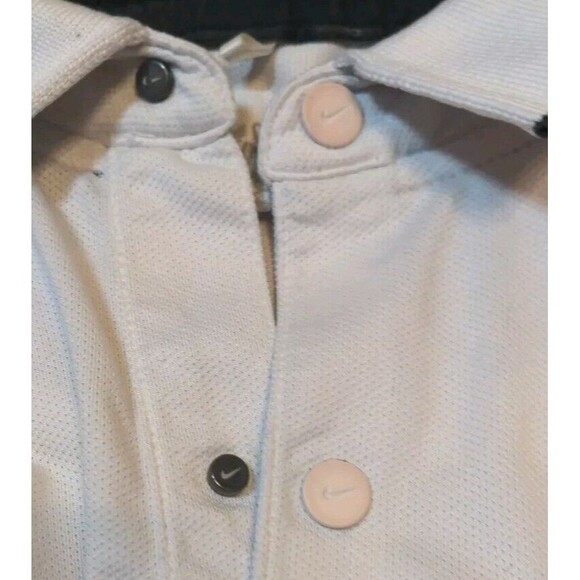 Nike Golf Mens Golf Polo Momentum Fly Swing Flyknit Frame Gray Sz XL Modern Fit - Picture 5 of 9